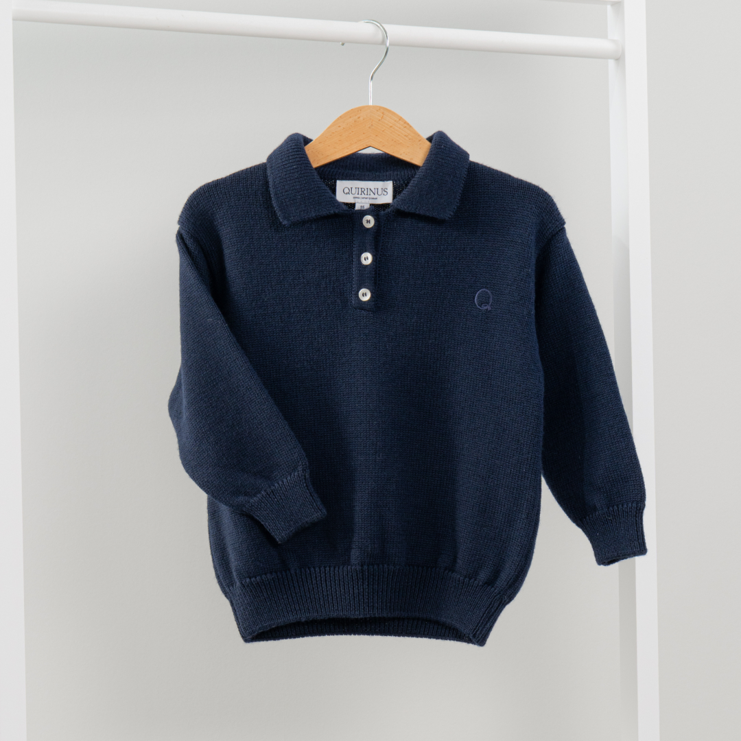 Pullover Polokragen