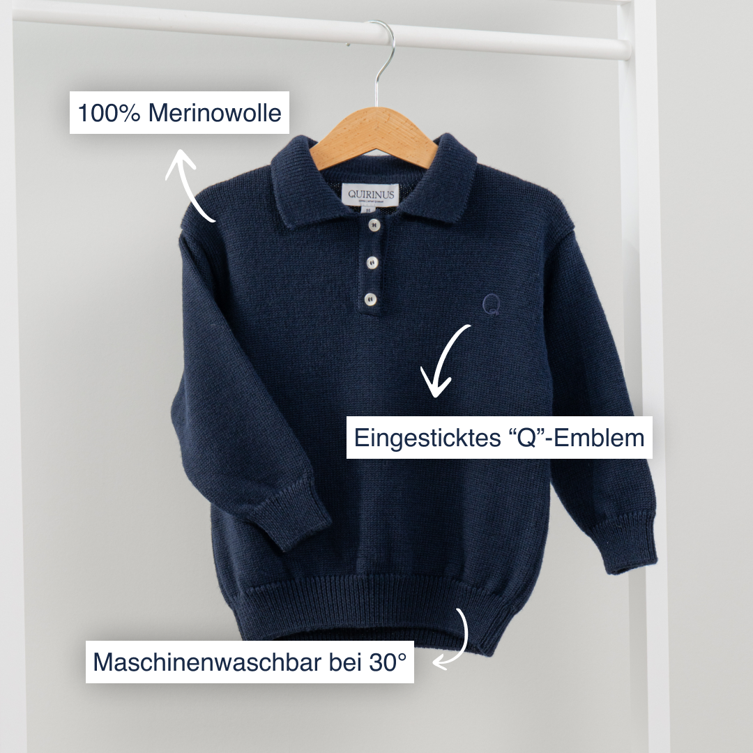 Pullover Polokragen