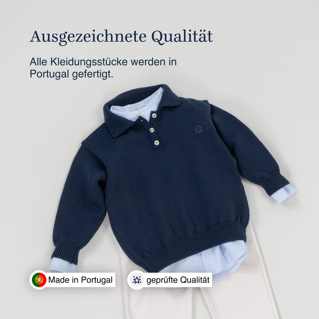 Pullover Polokragen
